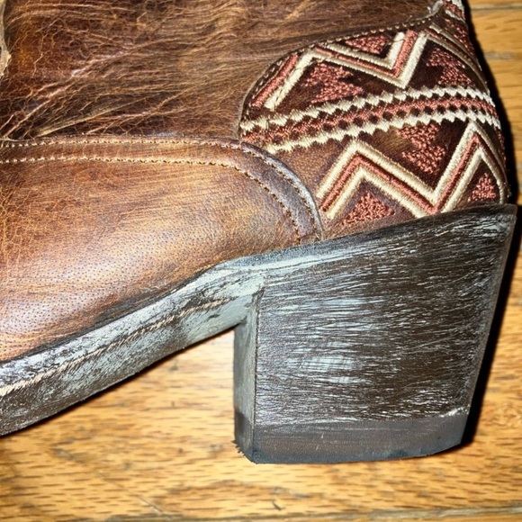COPY - Yippee Ki Yay By OLD GRINGO Ankle Brown Leather Vintage Authentic ankle … - Picture 6 of 9